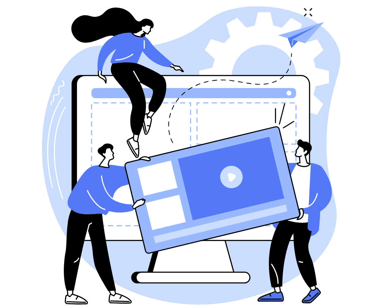 landing page