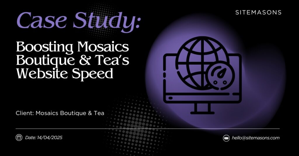 Boosting Mosaics Website Speed