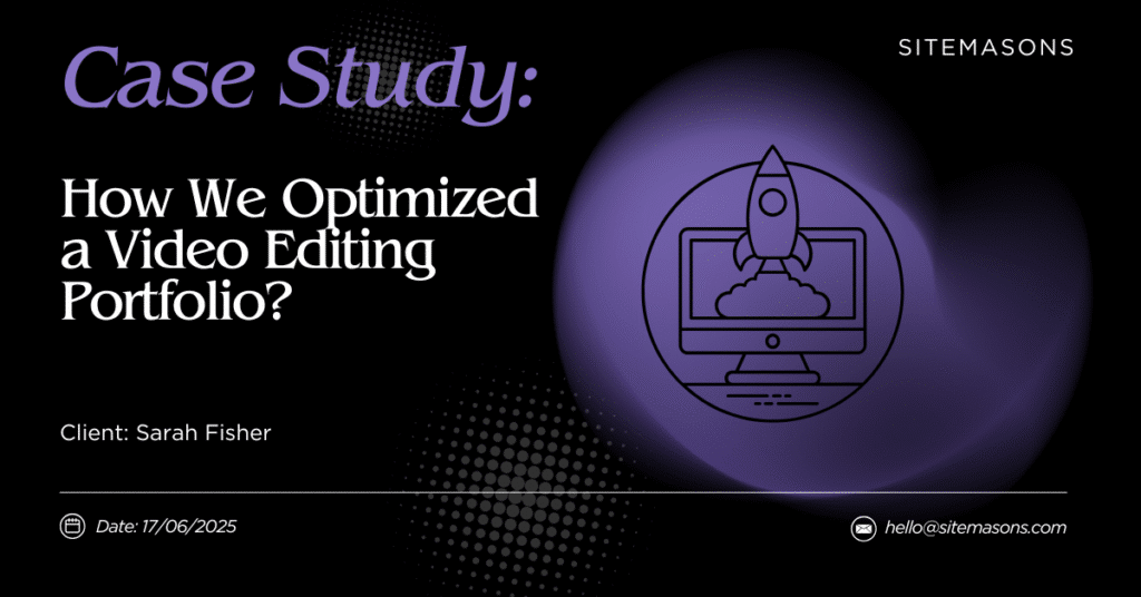 How We Optimized Sarah Fishers Portfolio for Speed and Global Reach
